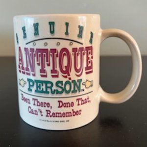 Vintage 1996 Laid Back Genuine Antique Person Mug  ~ Birthday Gift
